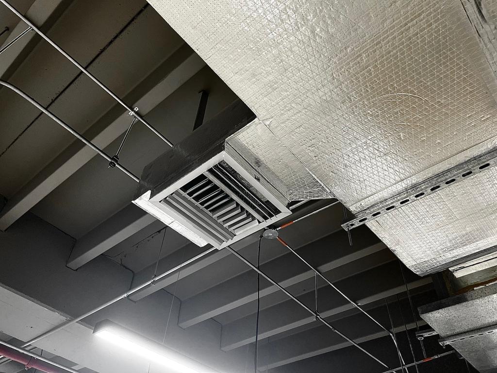 Sistema de ductos HVAC industrial